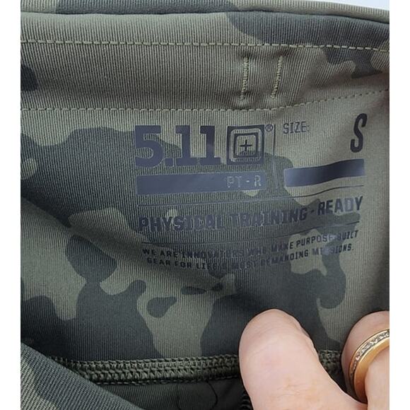 5.11 Tactical Layla Tight Rngr Grn Camo Size Small - Picture 8 of 8